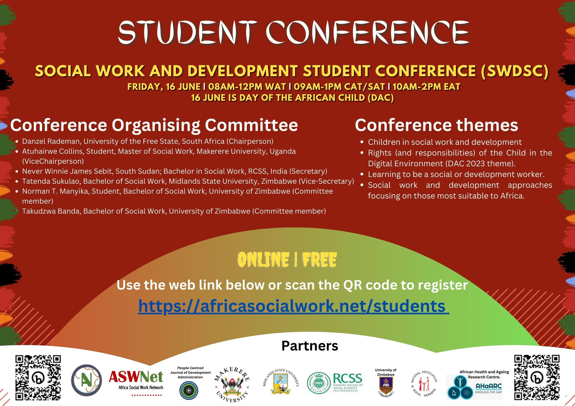 Students Conference on DAY OF THE AFRICAN CHILD (DAC): 16 JUNE 2023