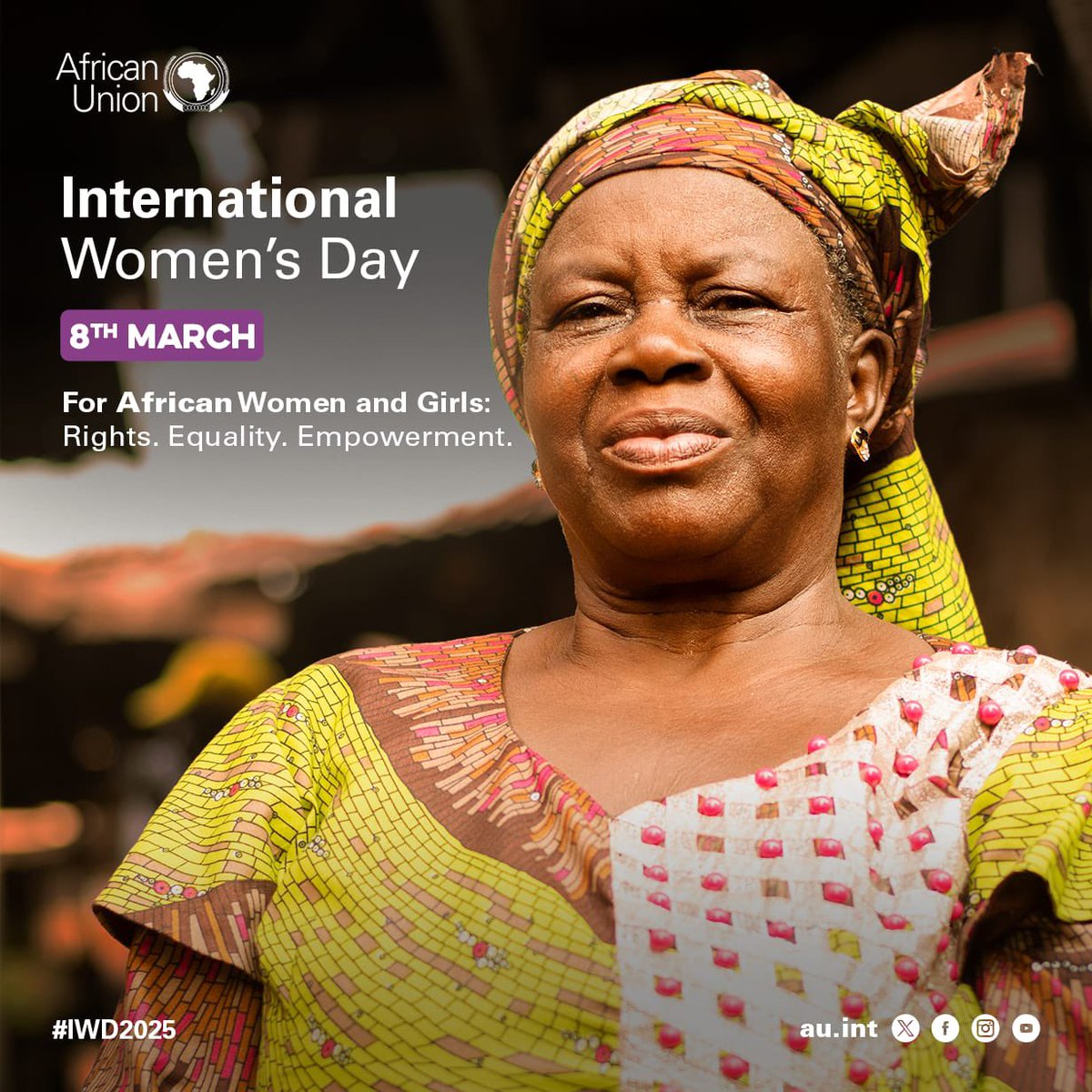 #IWD2025 message from the AU